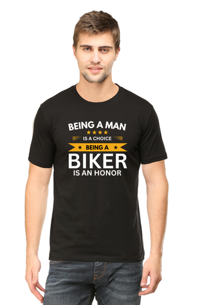 Being A Biker Is An Honour : Biker T-Shirt