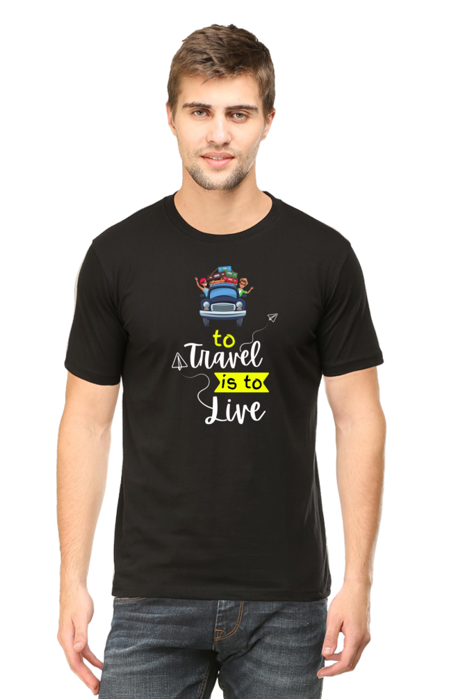 To Travel Is To Live: Travel T-shirt