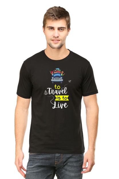 To Travel Is To Live: Travel T-shirt