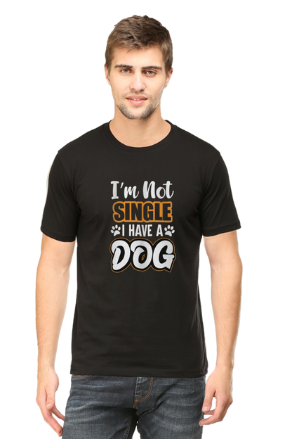 I Am Not Single: Dog T-Shirt