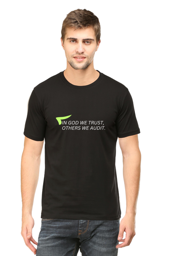 In God We Trust and Others We Audit: CA T-Shirt