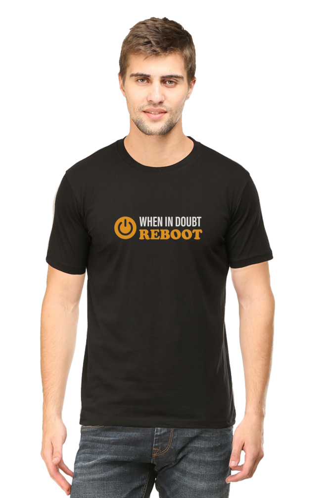 When In Doubt Reboot: Coding T-Shirt