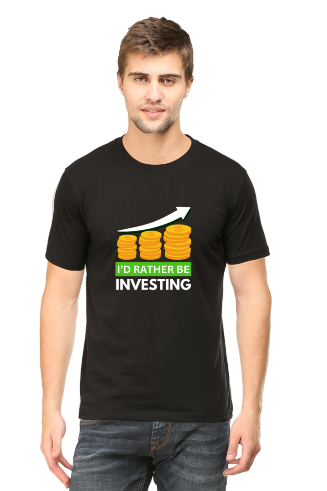 I'D Rather Be Investing: Investor T-Shirt