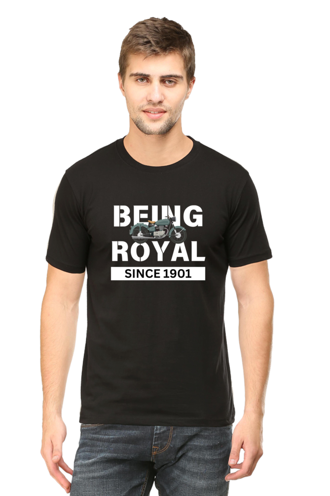 Being Royal Since 1901: Biker T-Shirt