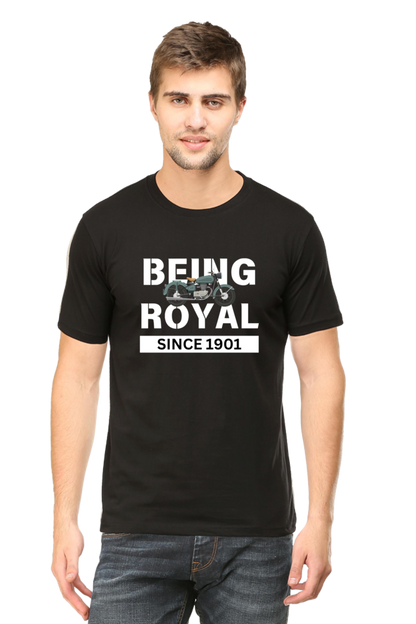 Being Royal Since 1901: Biker T-Shirt