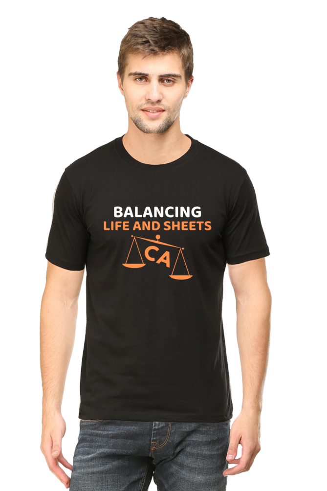 Balancing Life And Sheets: CA T-Shirt