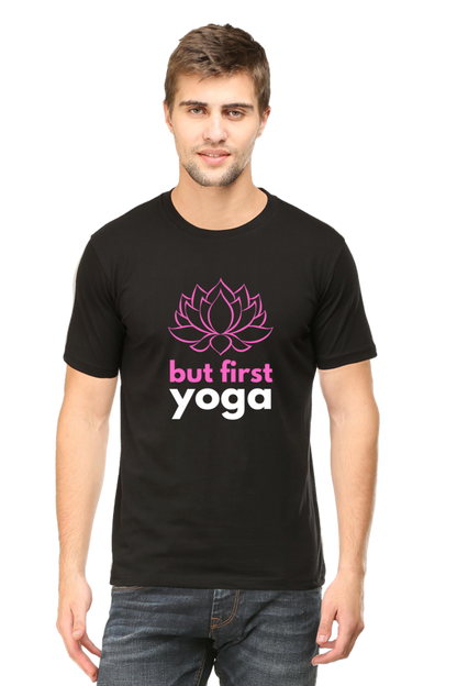 But First Yoga : Yoga T-shirt