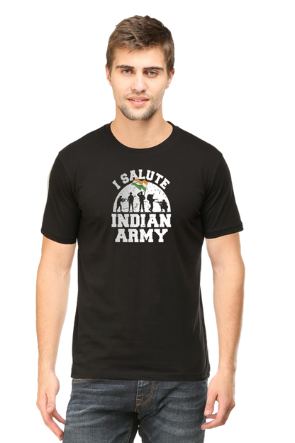 I Salute Indian Army: Army T-Shirt