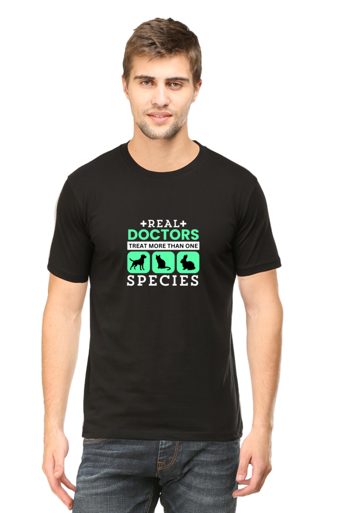 Real Doctors Treat More Than One Species: Doctor T-Shirt