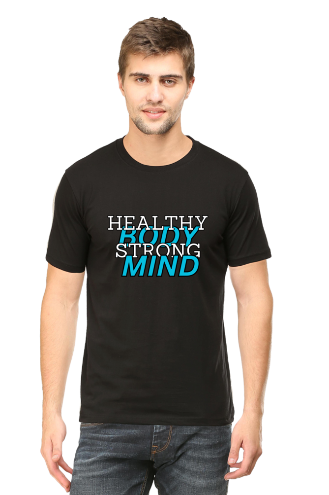 Healthy Body Strong Mind: Gym T-Shirt