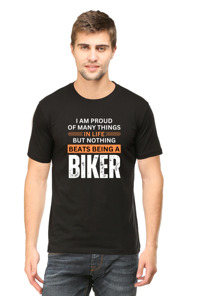 Nothing Beats Being A Biker: Biker T-Shirt