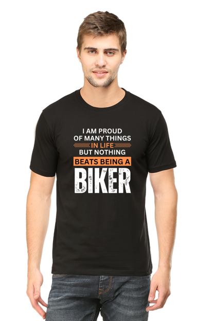 Nothing Beats Being A Biker: Biker T-Shirt