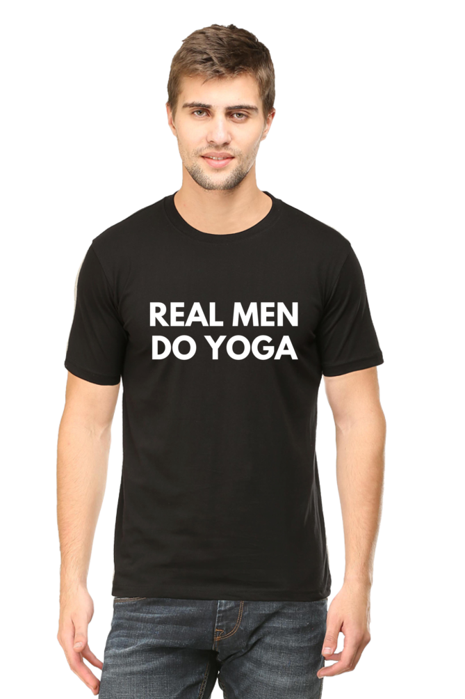 Real Men Do Yoga : Yoga T-shirt