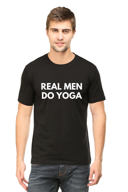 Real Men Do Yoga : Yoga T-shirt