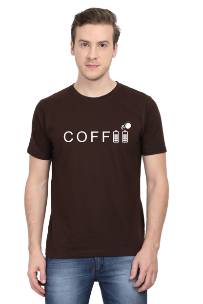 Battery Charge: Coffee T-Shirt