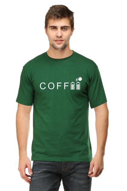 Battery Charge: Coffee T-Shirt