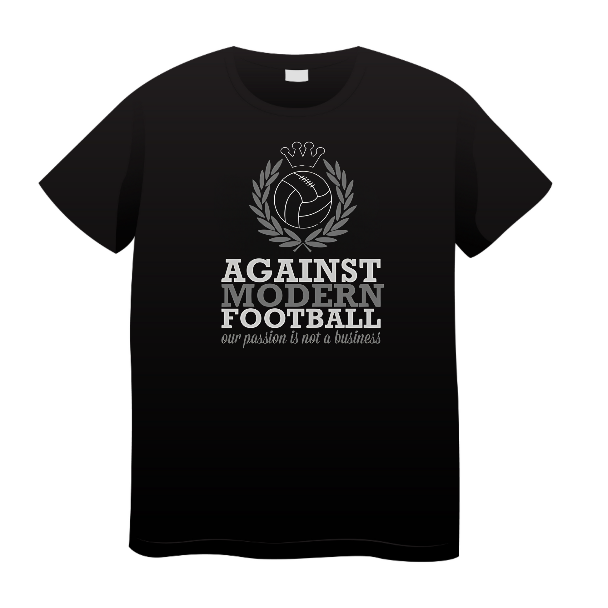 Against Modern Football: Football T-Shirt