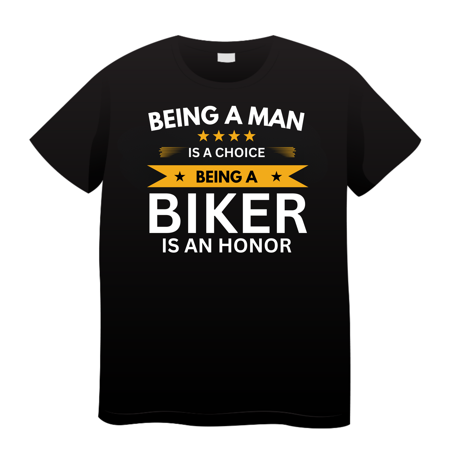 Being A Biker Is An Honour : Biker T-Shirt