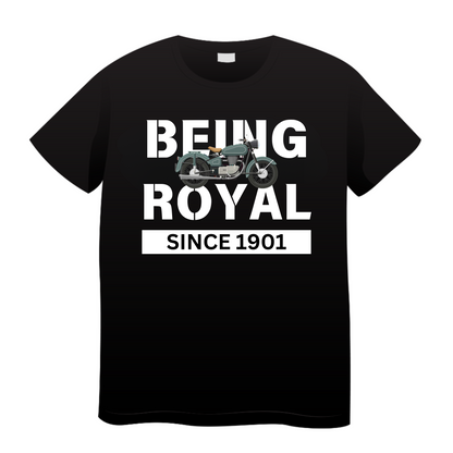 Being Royal Since 1901: Biker T-Shirt