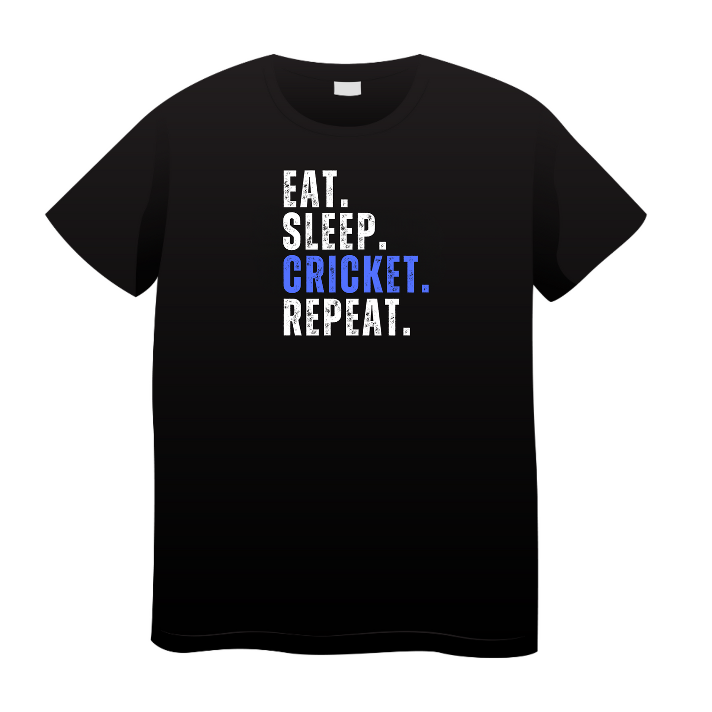 Eat Sleep Cricket Repeat: Cricket T-Shirt