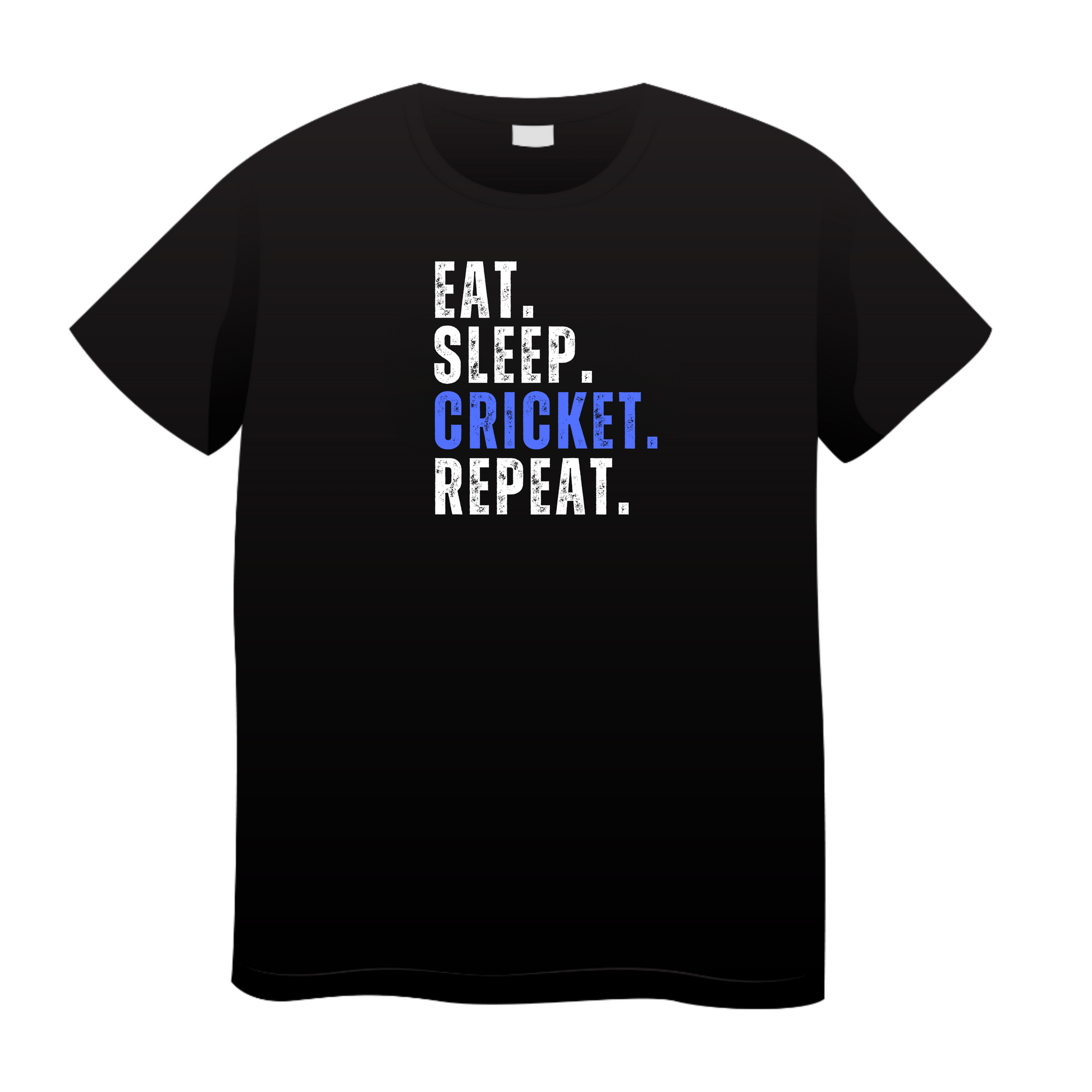 Eat Sleep Cricket Repeat: Cricket T-Shirt