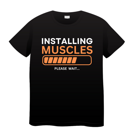 Installing Muscle: Gym T-Shirt