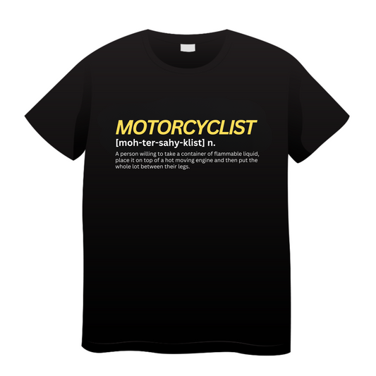 Motorcyclist: Biker T-Shirt