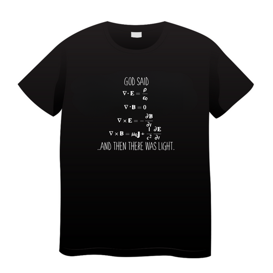 Physics Maxwells Equations Nerd: Science T-Shirt