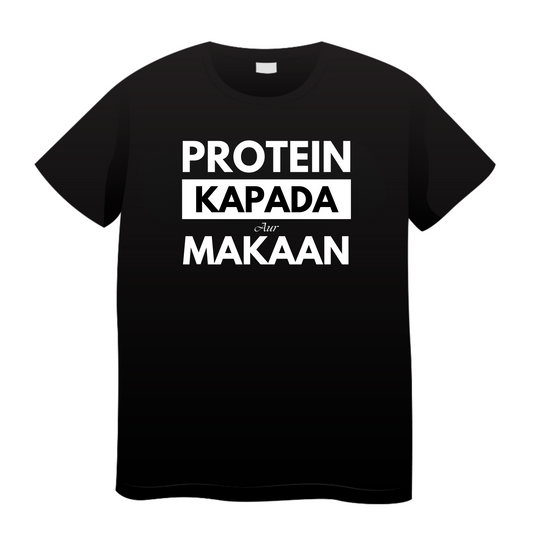 Protein Kapada Aur Makaan: Gym T-Shirt