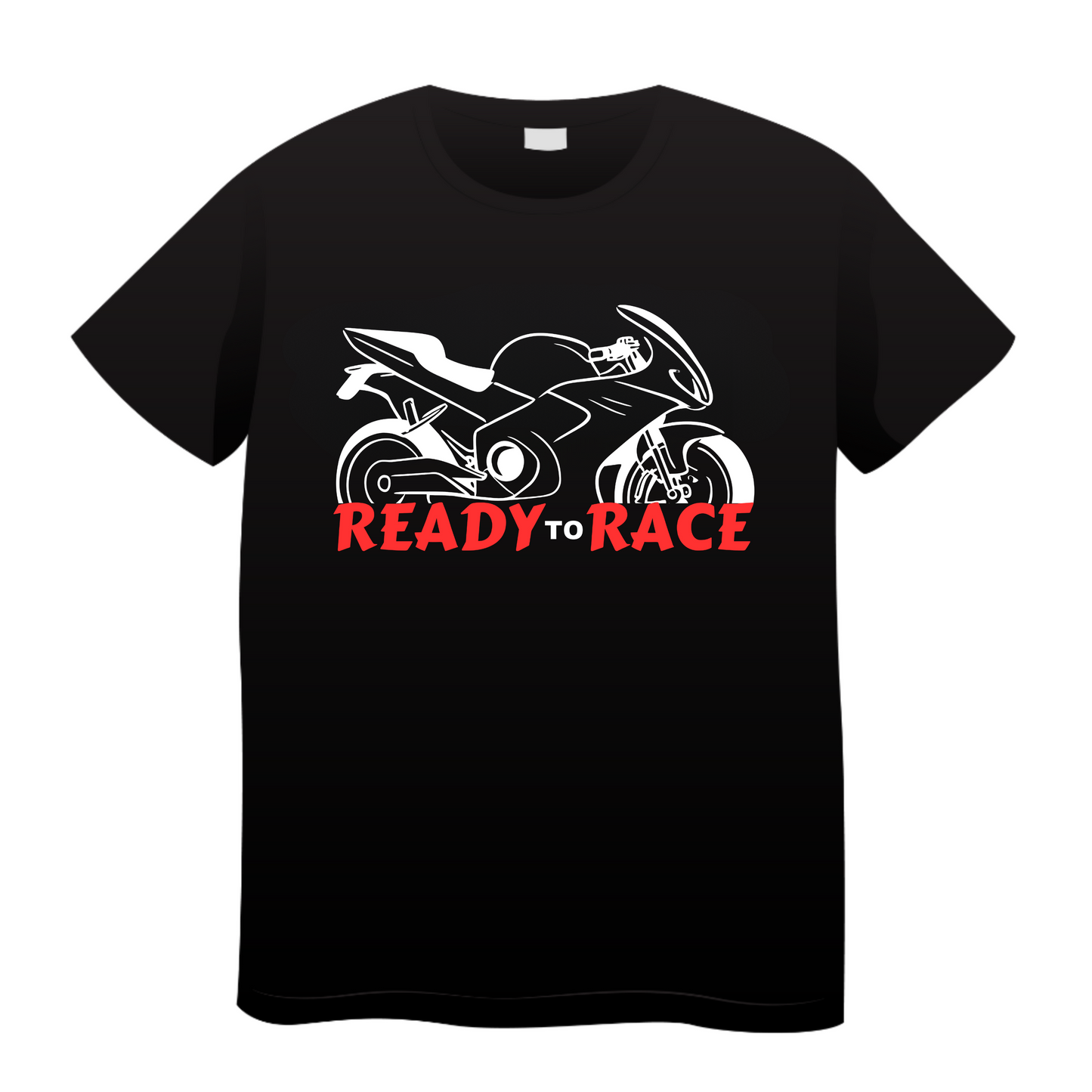 Ready To Race: Biker T-Shirt