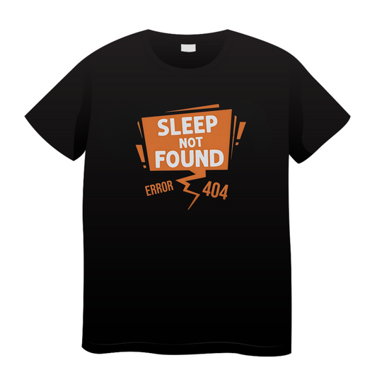 Sleep Not Found: Coding T-Shirt