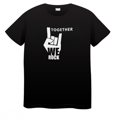 Together We Rock: Friends T-Shirt