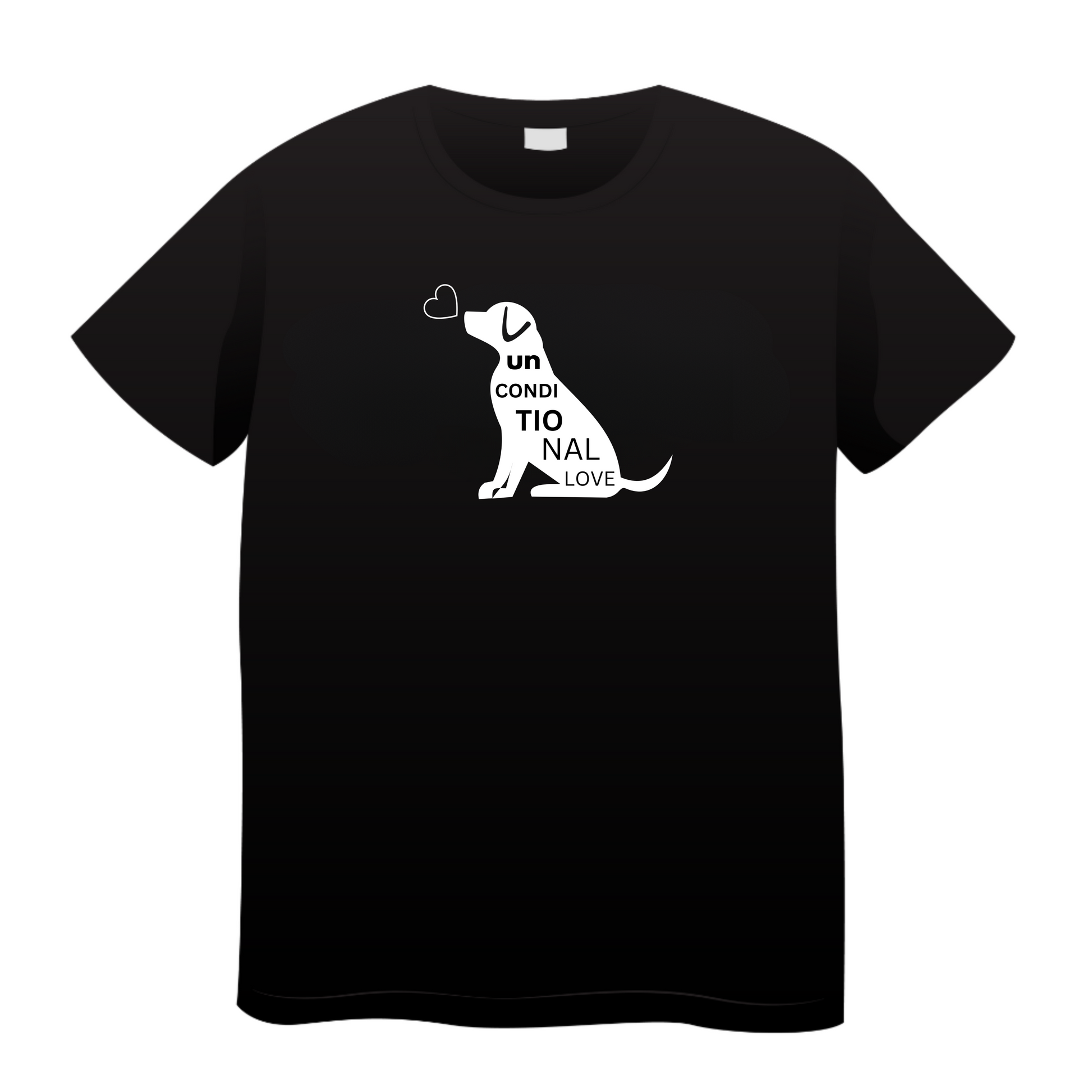 Unconditional Love: Dog T-Shirt