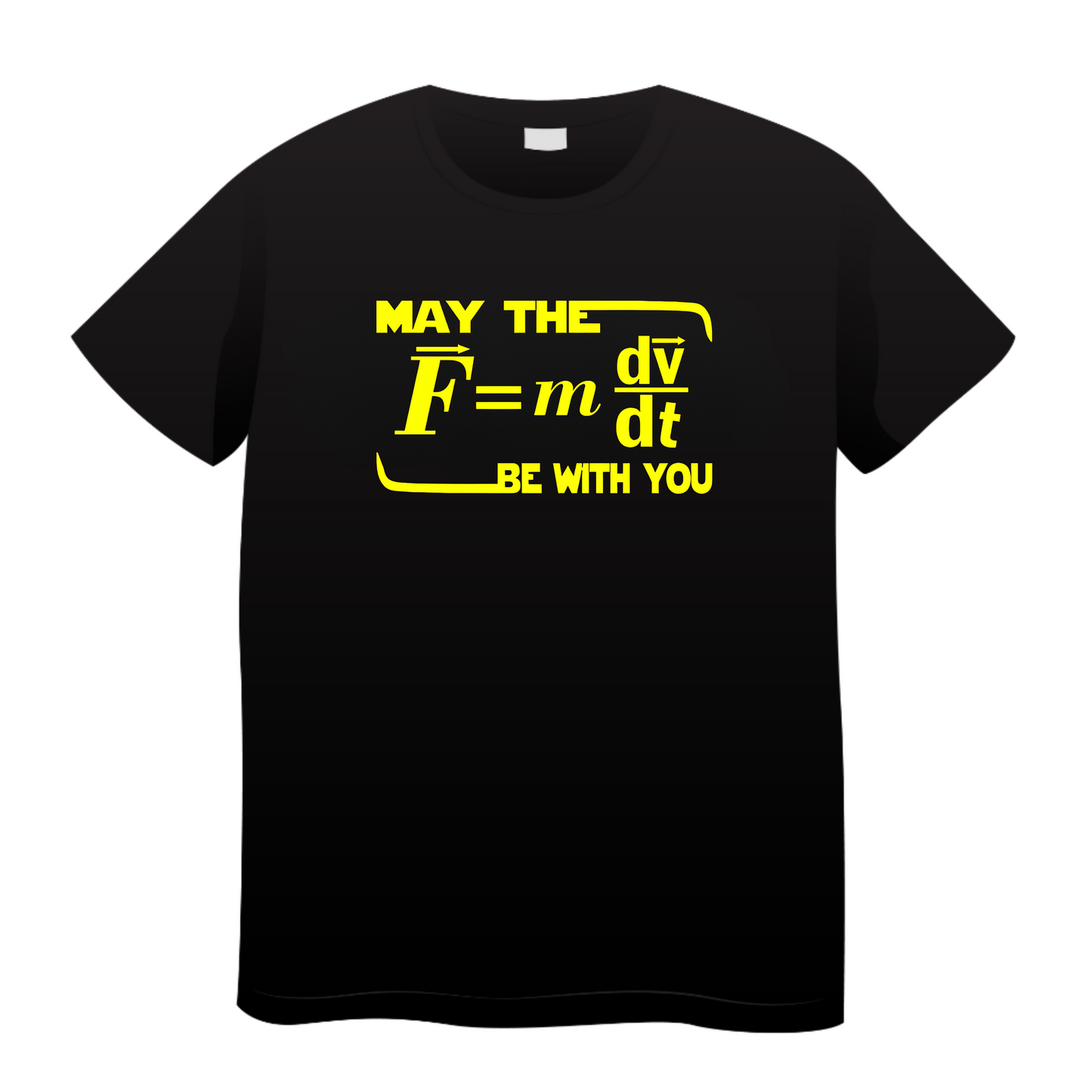 May The Be With You: Physics T-Shirt