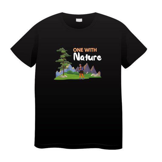 One With Nature: Travel T-Shirt