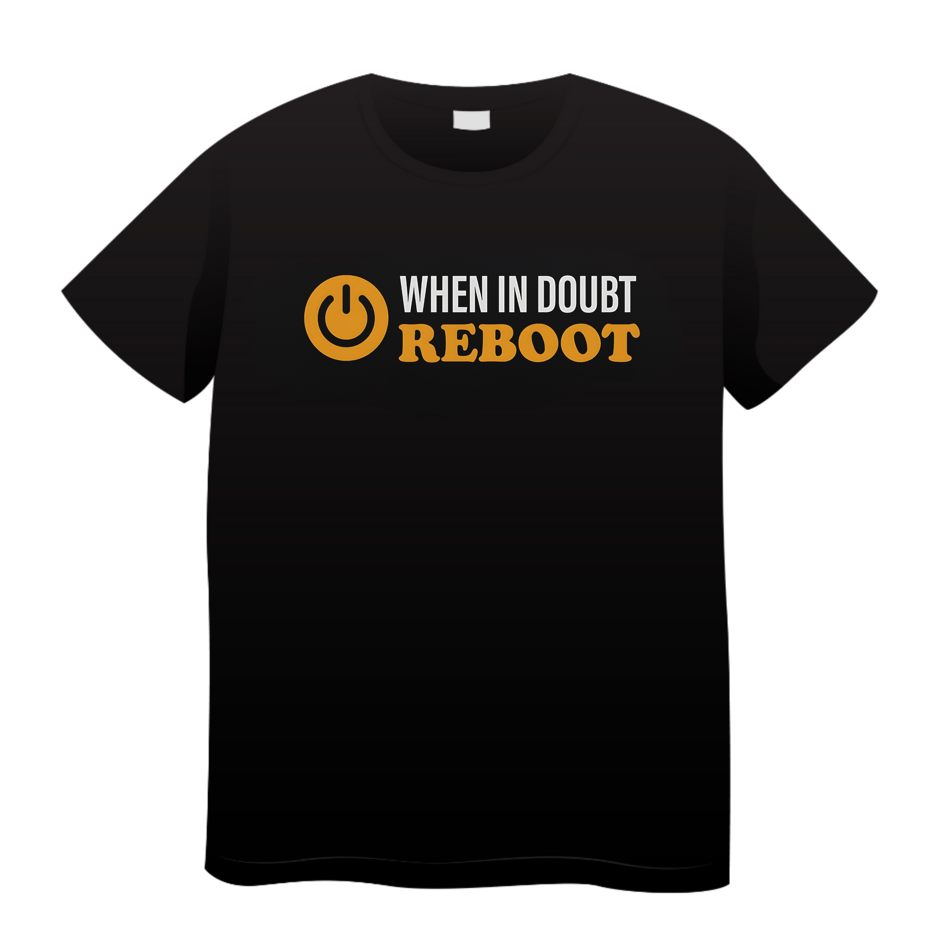 When In Doubt Reboot: Coding T-Shirt