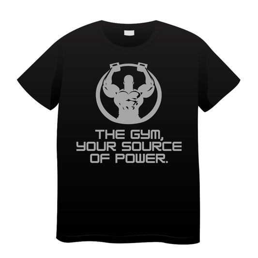 Your Source of Power: Gym T-Shirt